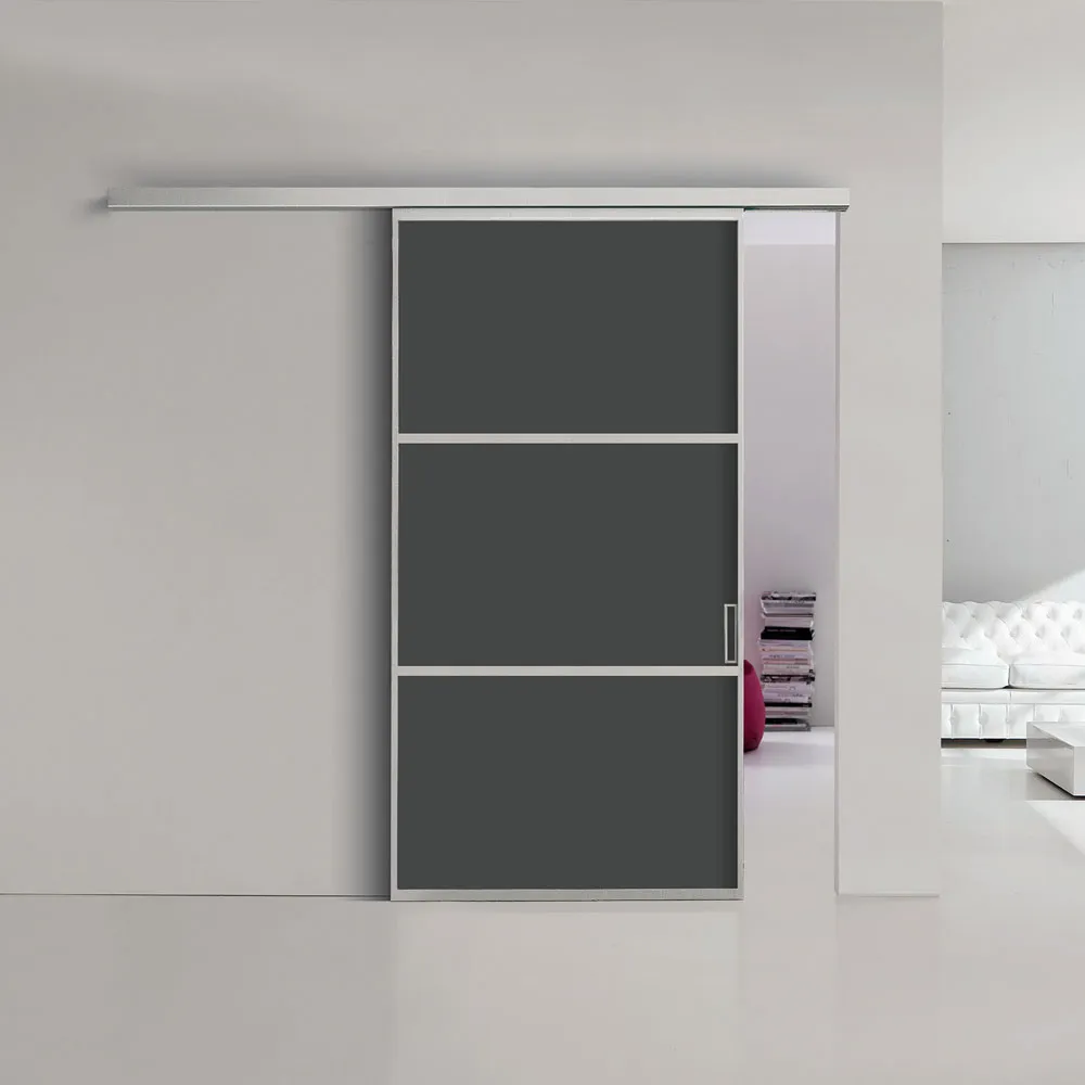 Bertolotto Free3 Luxor Plana Parete Vetro Nero